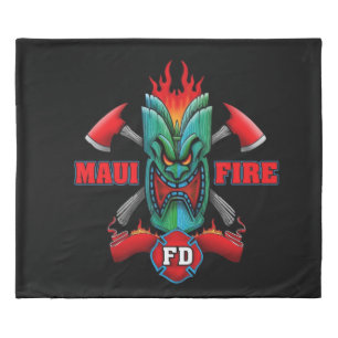 Maui Fire Duvet Cover