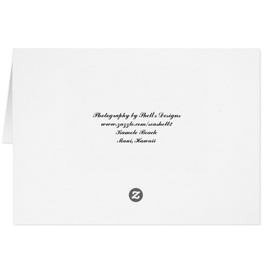 Maui, Hawaii (Back Horizontal)