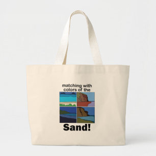 Maui Hawaii Beach Matching With Sand Colors Party Large Tote Bag