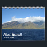 Maui Hawaii Beautiful Beach Photography 2025 Wall Calendar<br><div class="desc">This beautiful 2025 Maui calendar is filled with gorgeous ocean photography. Hawaiian island photos are pretty scenic landscapes to decorate your wall. Dream of the beach all year round with this idyllic tropical island calendar gift. The perfect present for someone with a vacation home or beach house in Hawaii.</div>