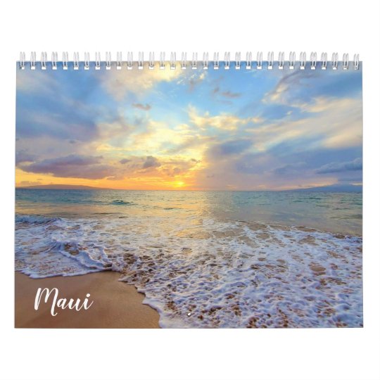 Maui Hawaii Calendar | Zazzle.com