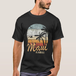 Maui Hawaii Hawaiian Island Summer Vacation Palm T T-Shirt