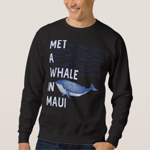 Maui Hawaii Hawaiian Island Vintage Retro Sweatshirt