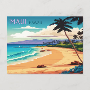 Vintage Beach Hawaii Postcards - No Minimum Quantity