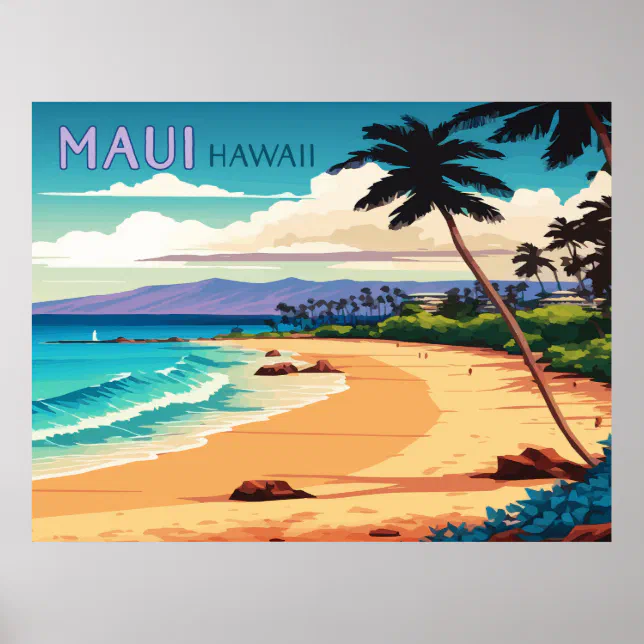 Canotta Hawaiana Retrò Con Stampa Palme - Design Vintage Per Uomini E Donne, Perfetta Per Spiaggia E Feste A Tema