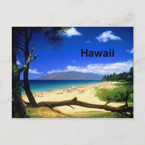 Maui Hawaii Kihei Beach StK Postcard