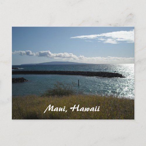 Maui Hawaii Ocean View Postcard