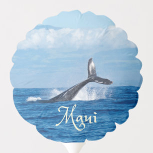 Maui Hawaii Ocean Whale Tail Balloon
