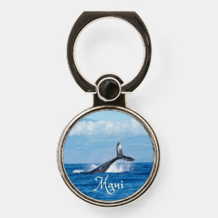 Maui Hawaii Ocean Whale Tail Phone Ring Stand