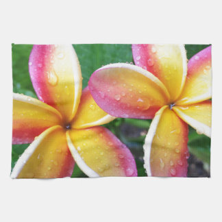 Maui Hawaii Plumeria Flowers Towel