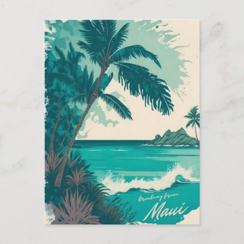 Maui Hawaii Postcard