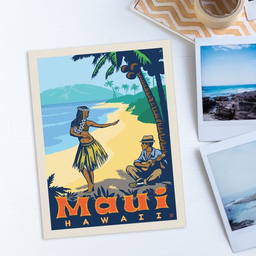 Maui Hawaii  Save the Date Announcement Postcard