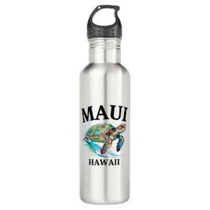 MAUI HAWAII STAINLESS STEEL WATER BOTTLE