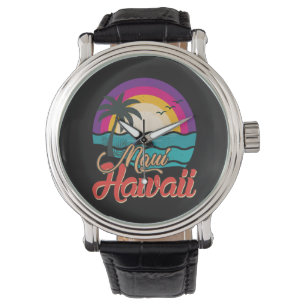 Maui Hawaii Sunset Beach Waves Watch