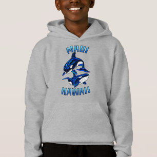 Maui Hawaii Vacation Tribal Orcas Hoodie