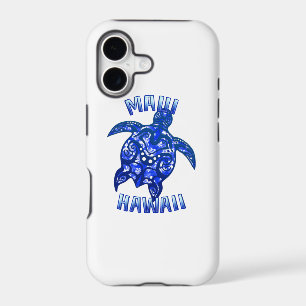 Maui Hawaii Vacation Tribal Turtle iPhone 17 Case