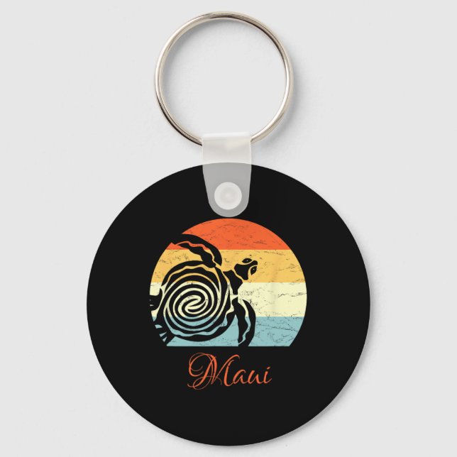 Maui  holiday keychain (Front)