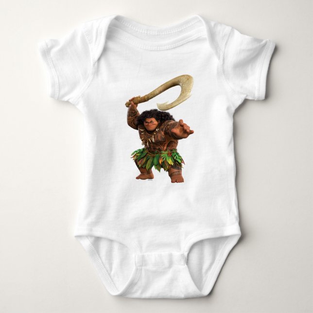 Maui Magical Hook Baby Bodysuit (Front)