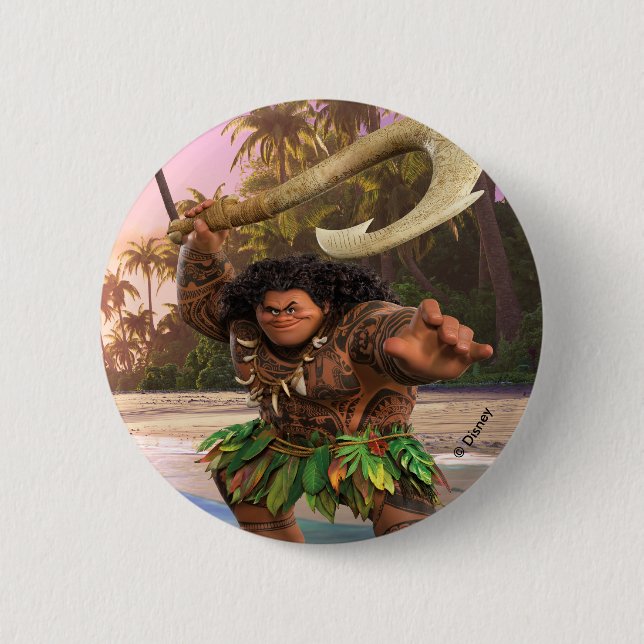 Maui Magical Hook Button (Front)