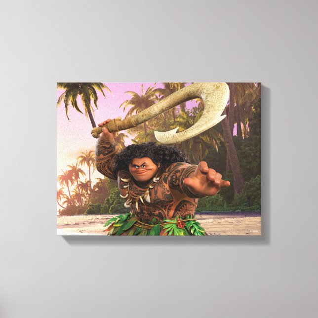 Maui Magical Hook Canvas Print (Front)