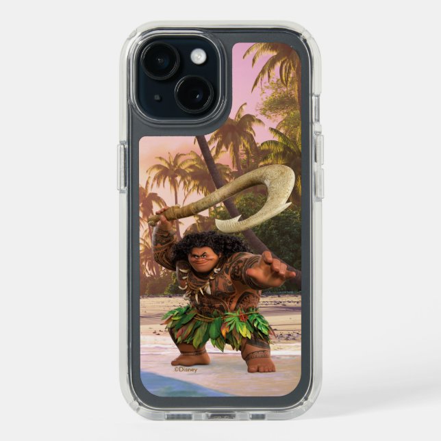 Maui Magical Hook Speck iPhone Case (Front (Black))