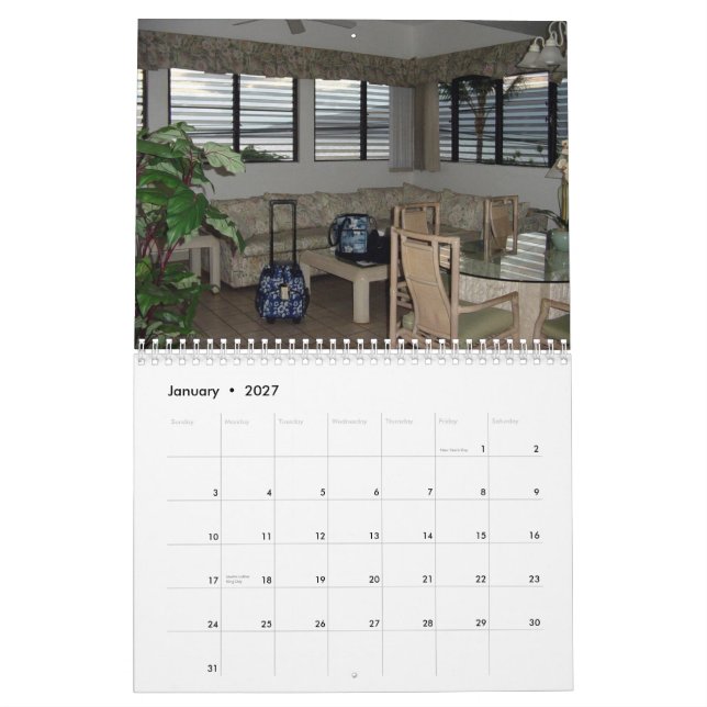 Maui Memories Calendar (Jan 2027)