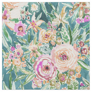 MAUI MINDSET Tropical Hawaiian Colorful Floral Fabric