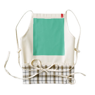 Maui Mint Green Seafoam Zazzle HEART Apron