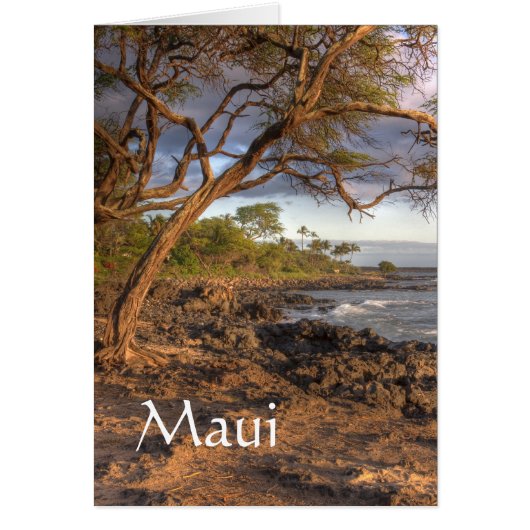 Maui ocean view cards (Front)