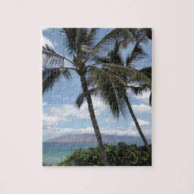 Maui Palm Trees Jigsaw Puzzle (Vertical)