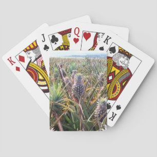 Maui Pineapple Farm  Poker Cards