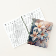 Maui Plumeria Tree Notebook