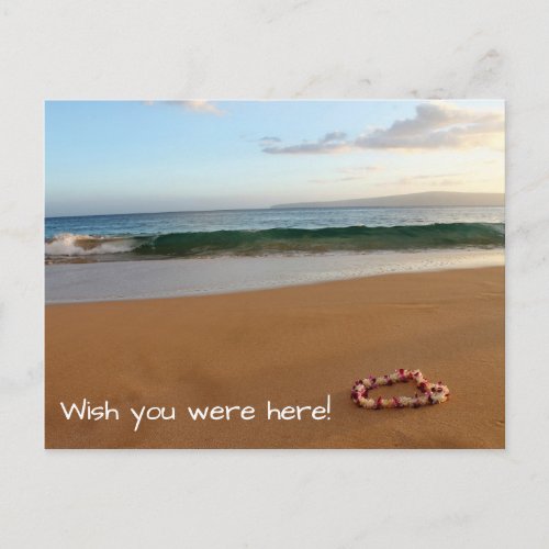 Maui Postcard Wish You Were Here