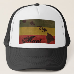 Maui Rasta Trucker Hat