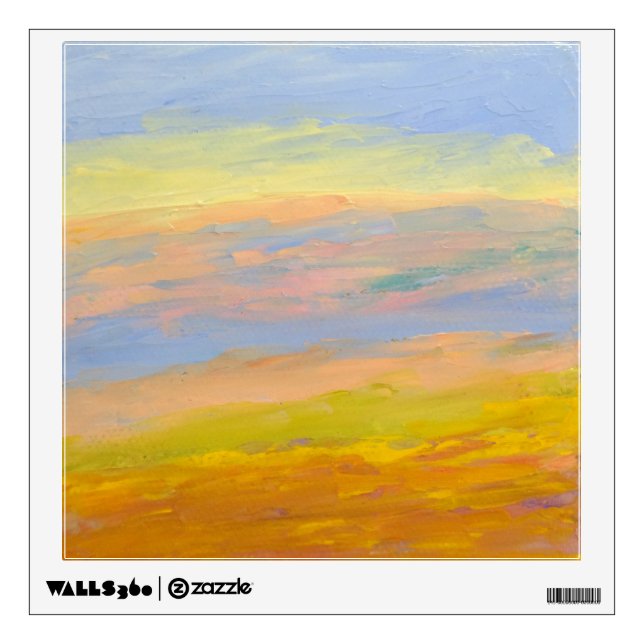 Maui Sunrise Wall Sticker (Front)