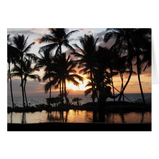 Maui Sunset Cards (Front Horizontal)