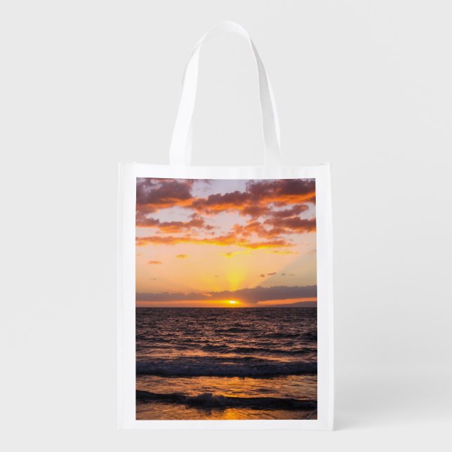Maui Sunset Reusable Bag (Front)