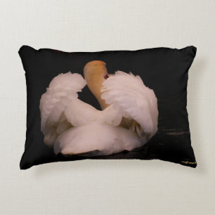 Maui Swan Accent Pillow