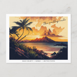 Maui - The Valley Isle Postcard