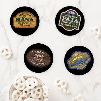 Maui Towns Coaster Set