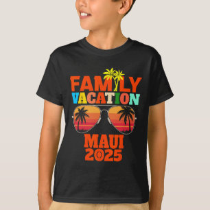 Maui Vacation 2025 Family Vacation 2025 Family Mat T-Shirt