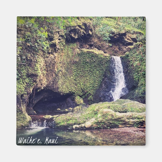 Maui Waterfalls Magnet (Front)