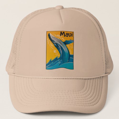 Maui Whale Hat