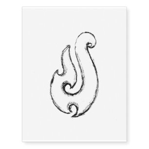 mauis hook temporary tattoo