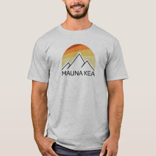 Mauna Kea Hawaii Retro T-Shirt
