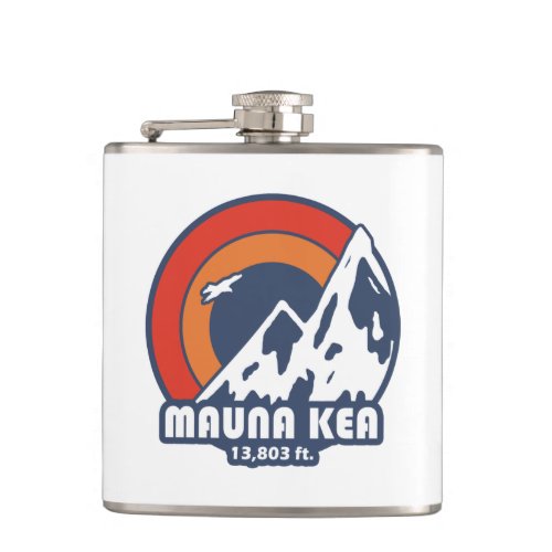 Mauna Kea Hawaii Sun Eagle Flask