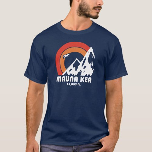 Mauna Kea Hawaii Sun Eagle T_Shirt