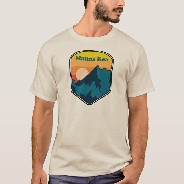 Mauna Kea Hawaii Sunrise T-Shirt (Front)