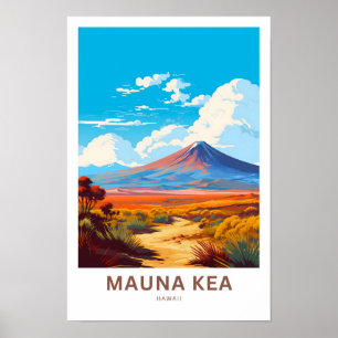 Mauna Kea Hawaii Travel Print