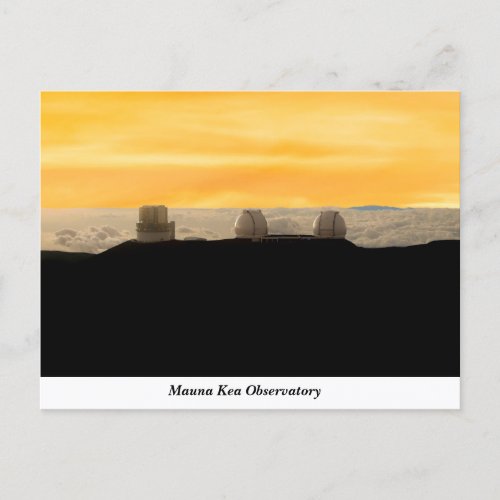 Mauna Kea Observatory Postcard